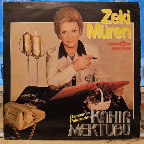 Zeki Müren – Özpınar'ın Pınarından Kahır Mektubu LP PLAK
