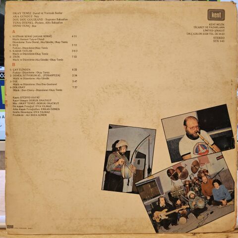 Okay Temiz  Oriental Wind – Zikir LP PLAK