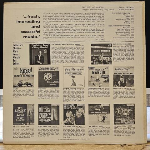 Henry Mancini – The Best Of Mancini LP PLAK