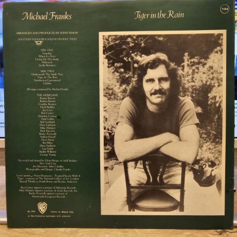 Michael Franks – Tiger In The Rain LP PLAK