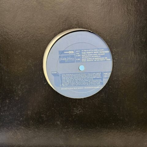 Ty Tek & Little Mike – The Party Ride Remixes! LP PLAK