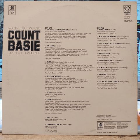 Count Basie – Jumping At The Woodside LP PLAK