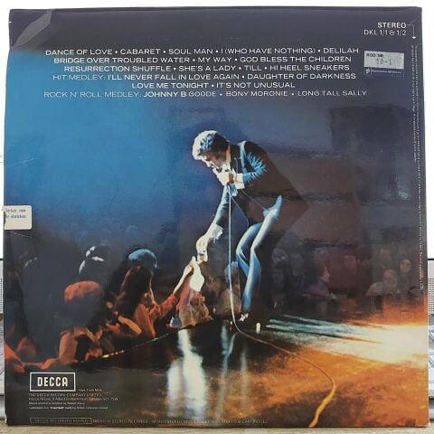 Tom Jones – Live At Caesar's Palace LP PLAK