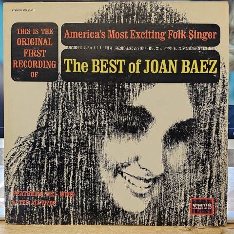 Joan Baez Featuring Bill Wood & Ted Alevizos – The Best Of Joan Baez LP PLAK