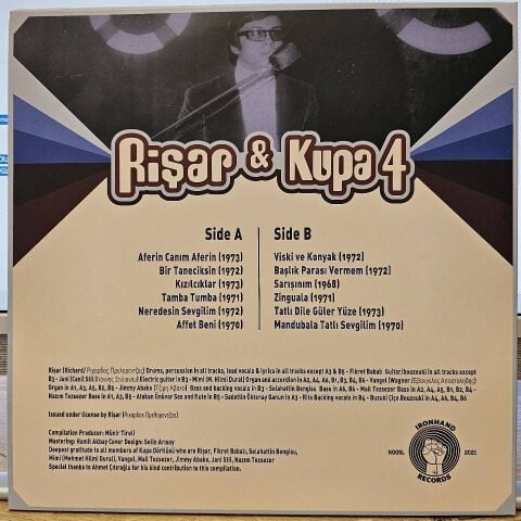 Rişar & Kupa 4 – Rişar & Kupa 4 LP PLAK