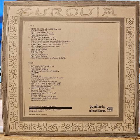 Various – Turquía LP PLAK
