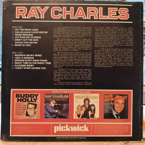 Ray Charles – I Can't Stop Loving You LP PLAK