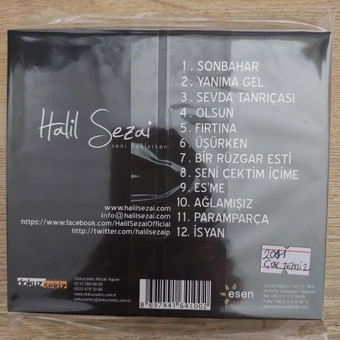 HALİL SEZAİ - SENİ BEKLERKEN CD