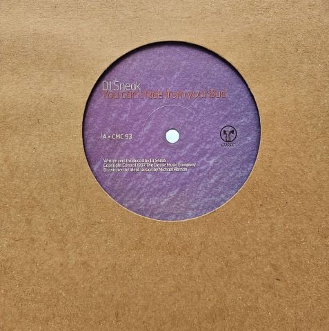 DJ Sneak – You Can't Hide From Your Bud LP PLAK