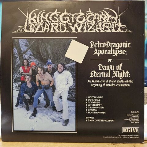 King Gizzard And The Lizard Wizard – Petrodragonic Apocalypse; Or, Dawn Of Eternal Night: An Annihilation Of Planet Earth And The Beginning Of Merciless Damnation LP PLAK