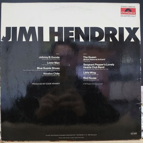 Jimi Hendrix – Jimi Hendrix LP PLAK