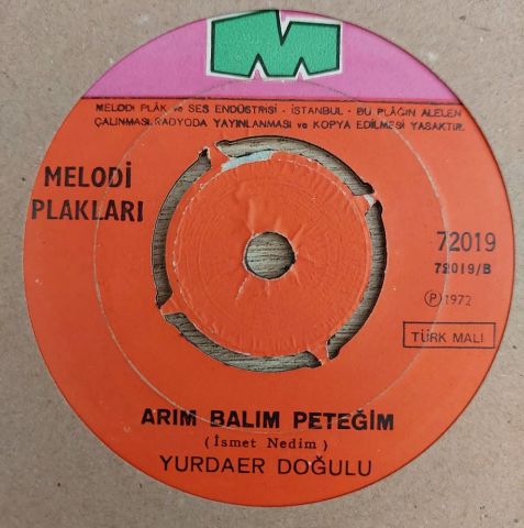 Yurdaer Doğulu – Nasıl Geçti Habersiz / Arım Balım Peteğim 45LİK PLAK