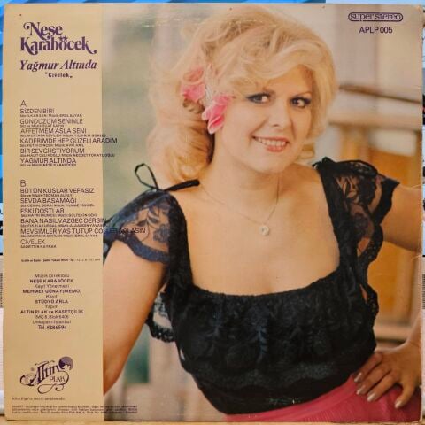 Neşe Karaböcek – Yağmur Altında ''Civelek'' LP PLAK