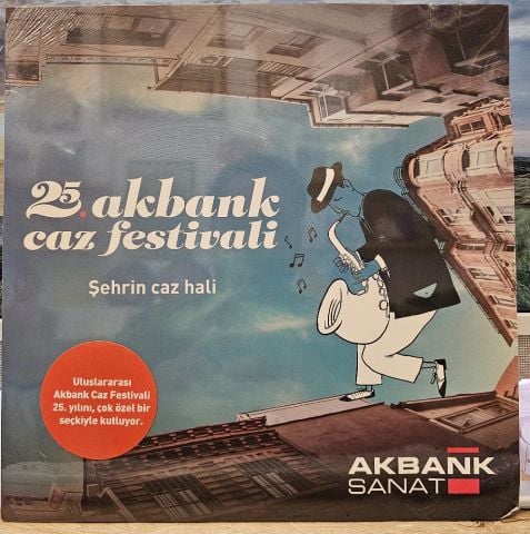 Various – 25. Akbank Caz Festivali (Şehrin Caz Hali) LP PLAK