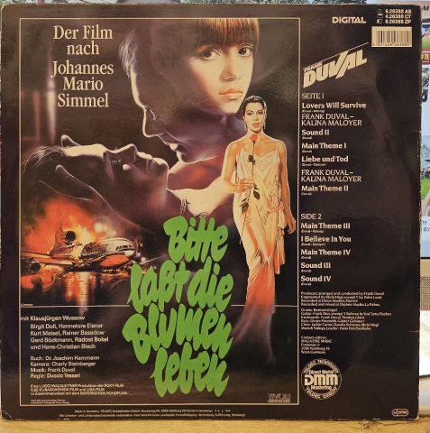 Frank Duval – Bitte Lasst Die Blumen Leben LP PLAK