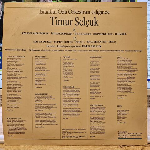 Timur Selçuk – Timur Selçuk - 3 LP PLAK