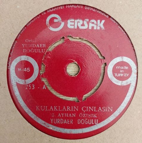 Yurdaer Doğulu – Kulakların Çınlasın / Koca Dünya 45LİK PLAK