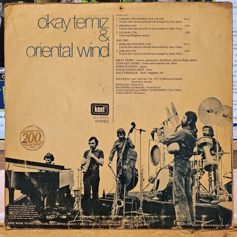 Okay Temiz & Oriental Wind – Oriental Wind LP PLAK
