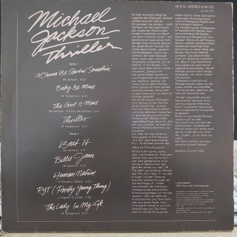 Michael Jackson – Thriller LP PLAK
