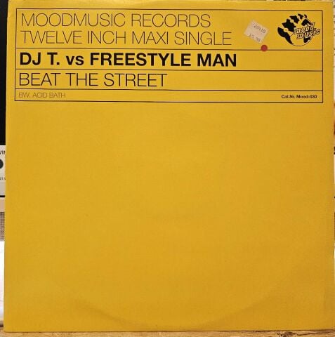 DJ T. Vs Freestyle Man – Beat The Street LP PLAK