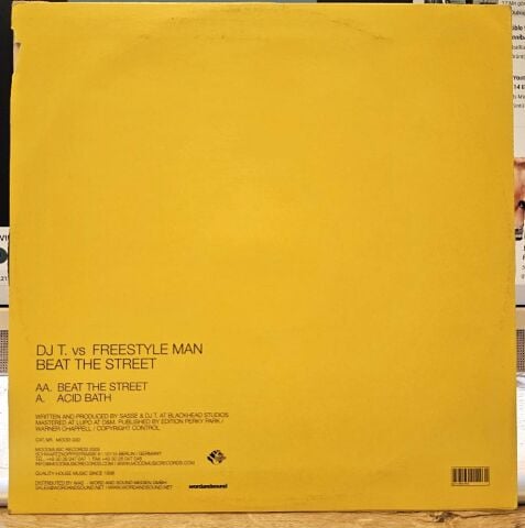 DJ T. Vs Freestyle Man – Beat The Street LP PLAK