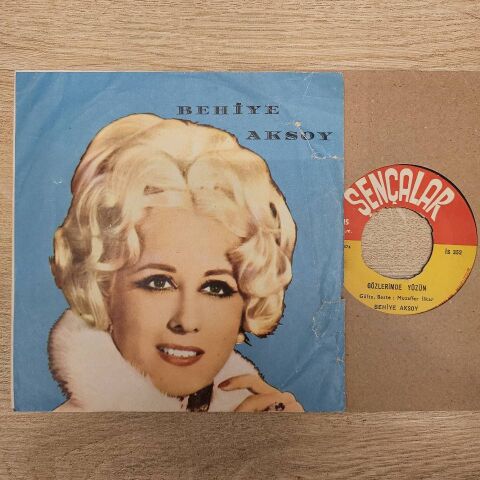 Behiye Aksoy – Gözlerimde Yüzün / Madem Ki Gidiyorsun 45LİK PLAK