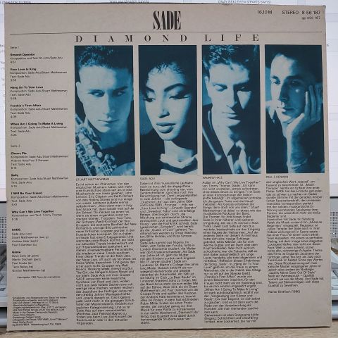 Sade – Diamond Life LP PLAK