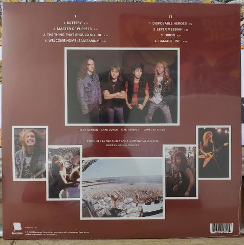 Metallica – Master Of Puppets LP PLAK