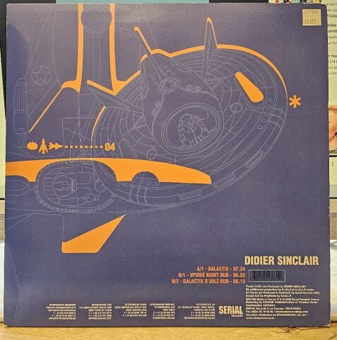 Didier Sinclair – Galactix / Upside LP PLAK