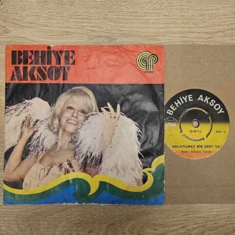 BEHİYE AKSOY - GÖNÜL MEYHANESİ 45LİK PLAK