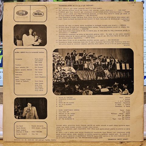 Durul Gence 10 – Durul Gence 10 İlk Konser LP PLAK