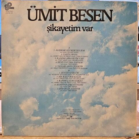Ümit Besen – Şikayetim Var LP PLAK
