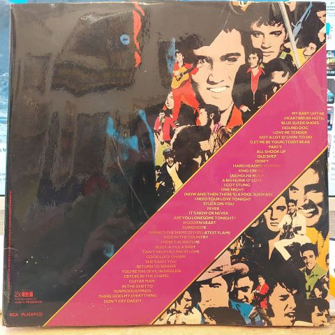 Elvis Presley – Elvis's 40 Greatest LP PLAK (RENKLİ PLAKLAR PEMBE)