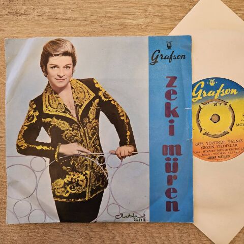 Zeki Müren – Gök Yüzünde Yalnız Gezen Yıldızlar 45LİK PLAK