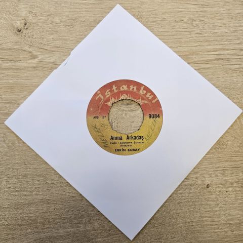 Erkin Koray – Anma Arkadaş / Anadoluda Sevdim 45LİK PLAK