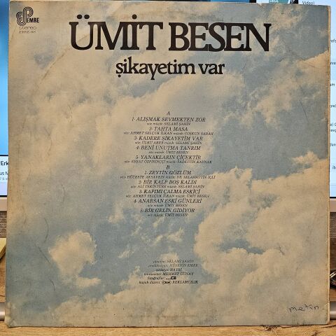 Ümit Besen – Şikayetim Var LP PLAK