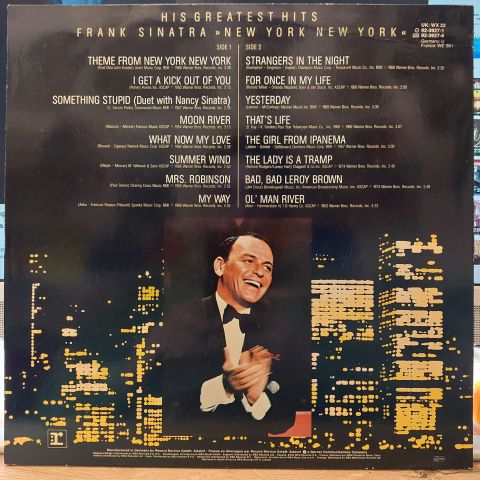 Frank Sinatra – His Greatest Hits (New York New York) LP PLAK