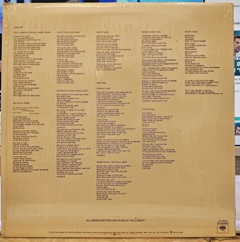 Paul Simon – Still Crazy After All These Years LP PLAK