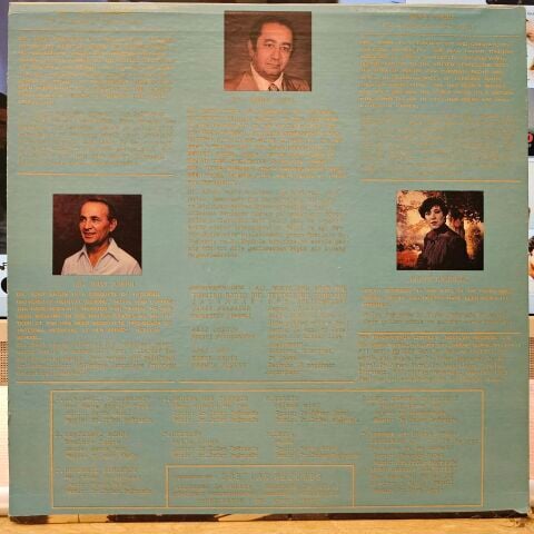Irfan Doğrusöz, Sevim Varol – A Feast Of Turkish Music And Poetry LP PLAK