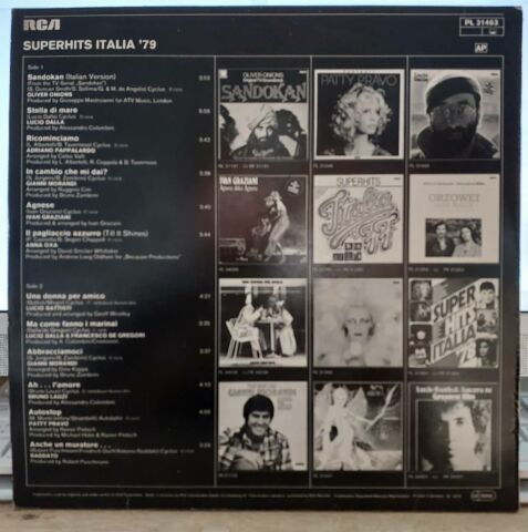 Various – Superhits Italia '79 LP PLAK