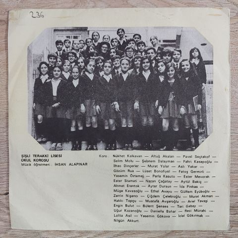 ŞİŞLİ TERAKKİ LİSESİ - TOHUM VE TOPRAK 45LİK PLAK