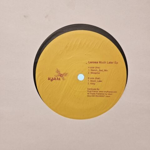 Lerosa – Much Later EP LP PLAK