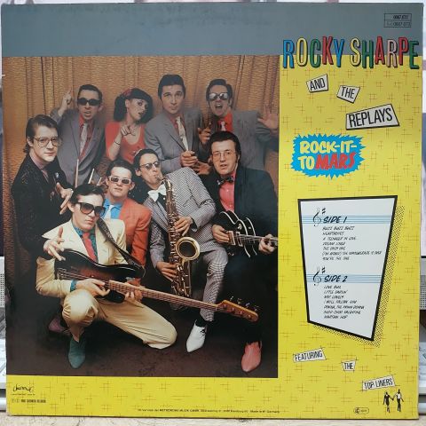 Rocky Sharpe & The Replays – Rock It To Mars LP PLAK