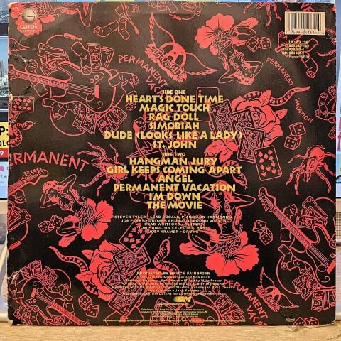 Aerosmith – Permanent Vacation LP PLAK