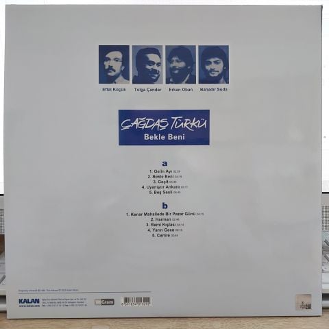 ÇAĞDAŞ TÜRKÜ - BEKLE BENİ LP PLAK