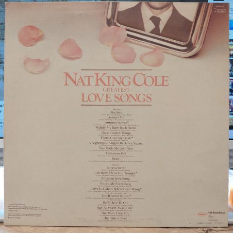Nat King Cole – 20 Greatest Love Songs LP PLAK