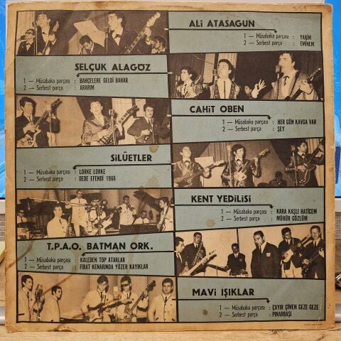 Various – 1966 Altın Mikrofon LP PLAK