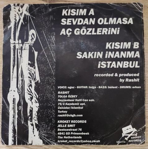 Rashit – Taksim'de Bangyjumping 45LİK PLAK