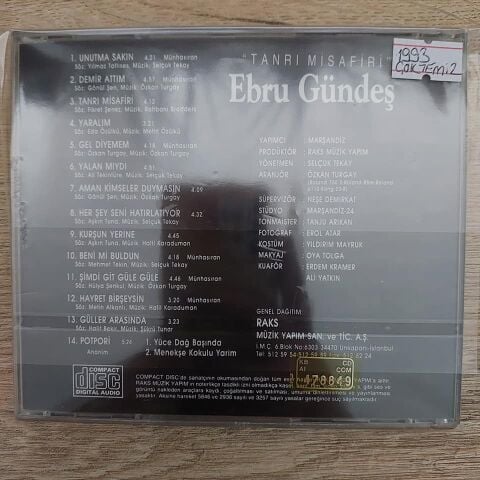 EBRU GÜNDEŞ - TANRI MİASAFİRİ CD