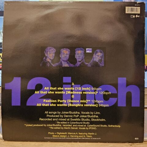 Ace Of Base – All That She Wants LP PLAK